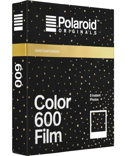 Film Polaroid Originals Color pentru 600 - Gold Dust Edition - 1