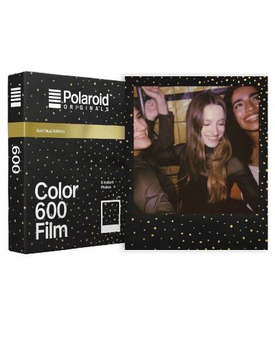 Film Polaroid Originals Color pentru 600 - Gold Dust Edition - 2