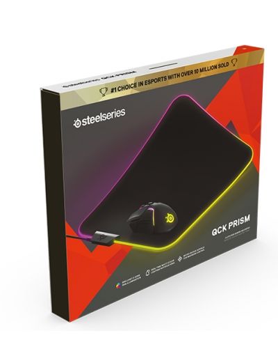 Mousepad SteelSeries - QcK Prism Cloth, negru - 3