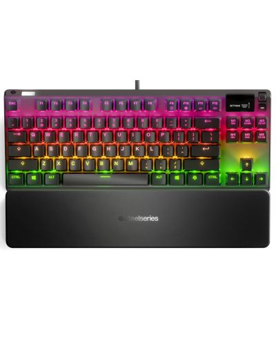 Tastatura gaming SteelSeries - Apex 7 TKL, neagra - 1