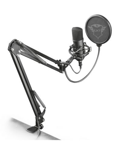 Microfon Trust - GXT 252+ Emita Plus, negru - 2