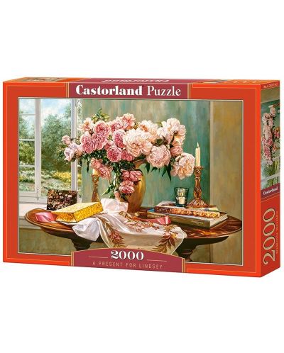 Puzzle Castorland de 2000 piese - Cadoul pentru Lindsey - 1