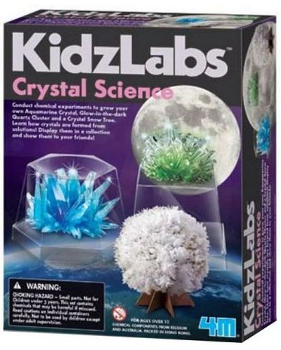 Set de creatie 4M KidzLabz - Creeaza, creste cristale! - 1
