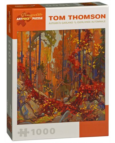 Puzzle Pomegranate de 1000 piese - Coroana toamnei, Tom Thomson - 1