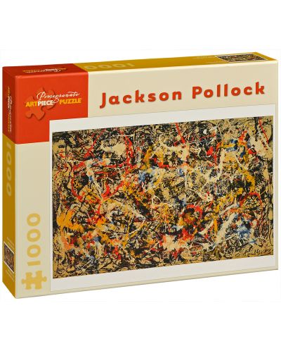 Puzzle Pomegranate de 1000 piese - Convergenta, Jackson Pollock - 1
