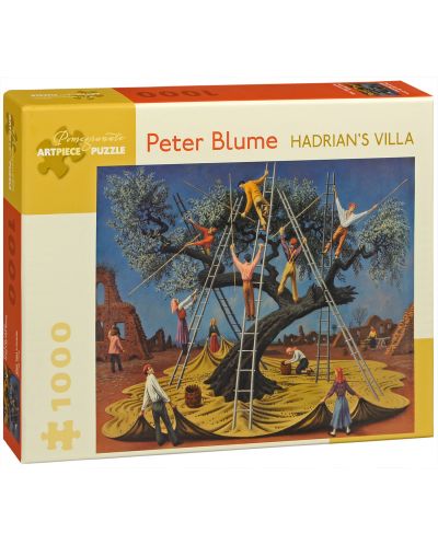 Puzzle Pomegranate de 1000 piese - Vila Adriana, Peter Bloome - 1