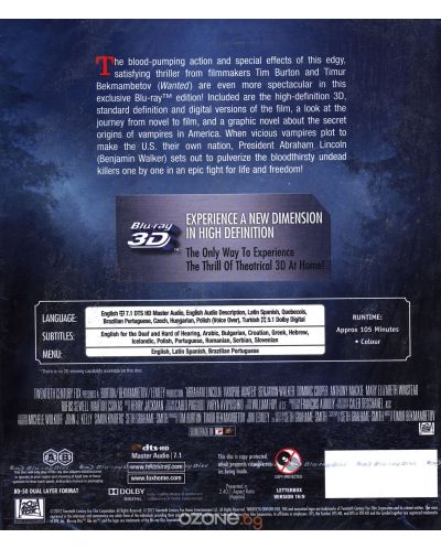 Abraham Lincoln: Vampire Hunter (3D Blu-ray) - 2