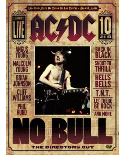AC/DC - No Bull - the Directors Cut (DVD) - 1