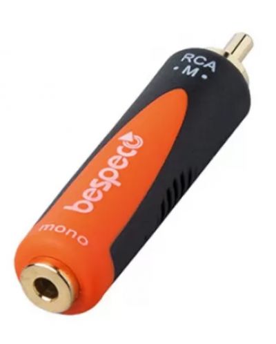 Adaptor Bespeco - SLAD205, RCA - 3,5 mm, negru/portocaliu - 2