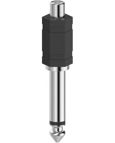 Adaptor Hama - 6,3 mm/RCA, negru - 1