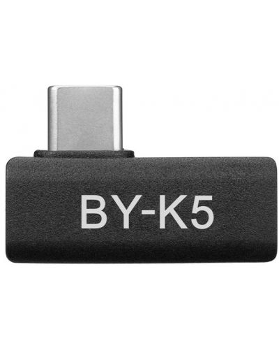 Adaptor Boya - BY-K5, Type-C/Type-C, negru - 1