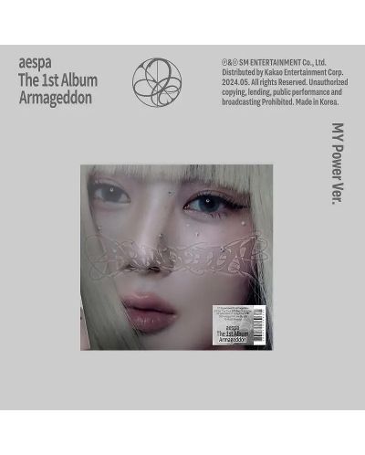 アイドル aespa cdp caseset giselle Aespa - Armageddon, My Power, Giselle Version (CD Box) | Ozone.ro
