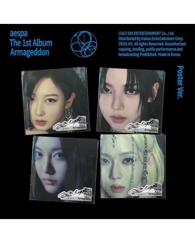 Aespa - Armageddon, Poster Giselle Version (CD Box) | Ozone.ro