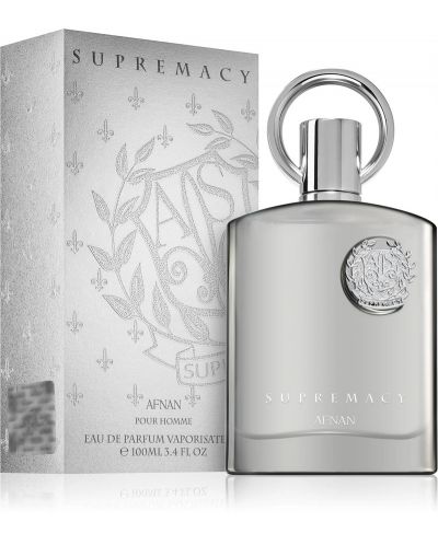Afnan Perfumes Supremacy - Apă de parfum Silver, 100 ml - 2
