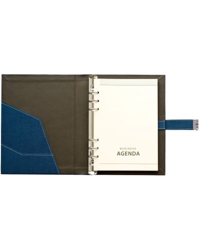 Agenda Lemax - Elegans, А5, cu mecanism, albastru inchis - 2