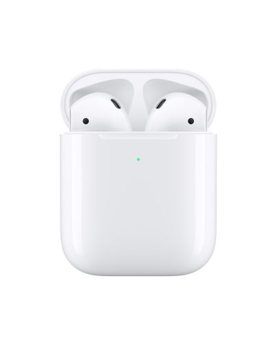 Casti wireless Apple AirPods2 With Wireless Charging Case - albe - 3