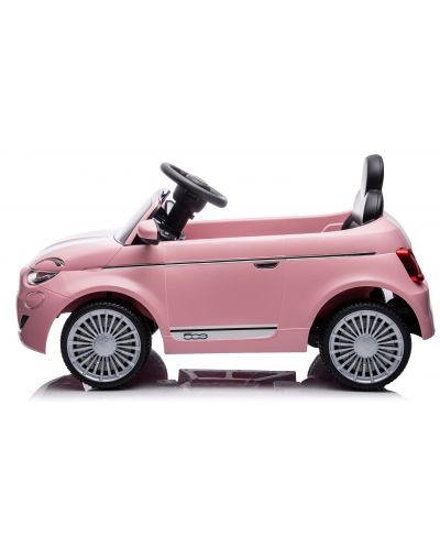 Mașină cu acumulator Chipolino - Fiat 500, roz - 3