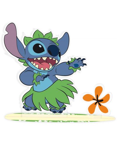 Figură acrilică ABYstyle Disney: Lilo & Stitch - Stitch, 9 cm - 1