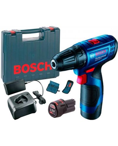 Șurubelniță cu acumulator Bosch - Professional GSR 120-LI, 23 accesorii - 1