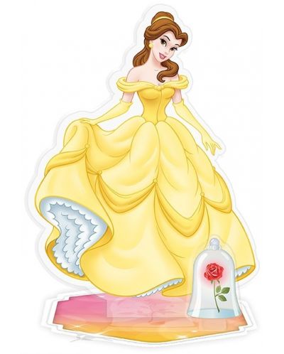 Figurină acrilică ABYstyle Disney: Beauty & The Beast - Beauty, 10 cm - 1