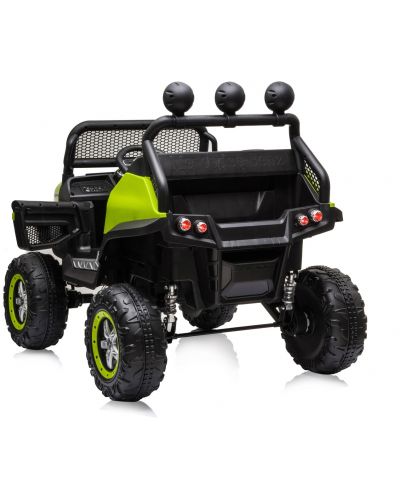 Mașinuță electrică jeep Chipolino - Mercedes Unimog, verde - 8