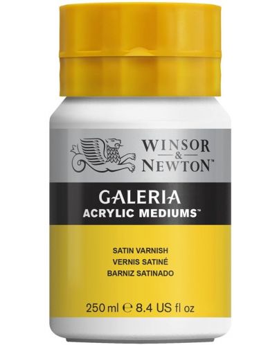Vernis acrilic Winsor & Newton Galeria - Satinat, 250 ml - 1