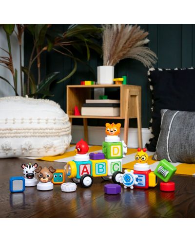 Jucărie activă Baby Einstein - Cuburi, Connect & Create, 24 piese - 3