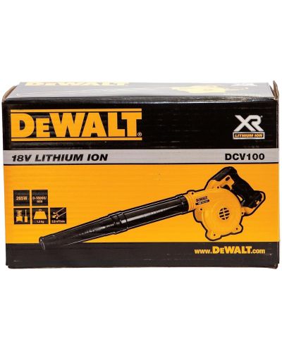 Suflantă fără fir DeWALT - DCV100-XJ, 18V, 18 000 rpm, Solo - 5