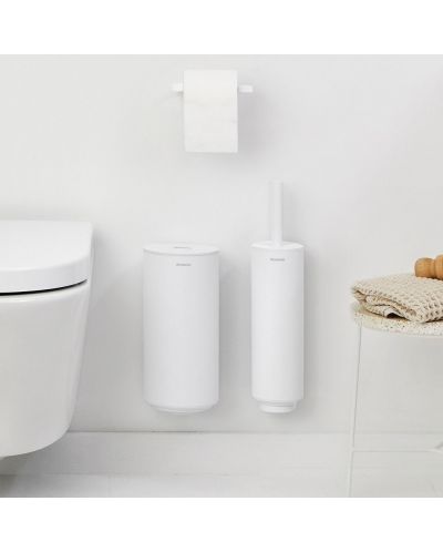 Accesorii pentru toaleta Brabantia - MindSet, alb, 3 piese - 3