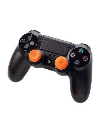 Accesoriu KontrolFreek - Performance Thumbsticks KontrolFreek Vortex, portocaliu (PS4/PS5) - 3