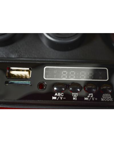 Mașinuță electrică Moni Toys - Mercedes AMG GTR, roșu - 8