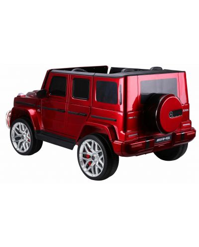 Jeep Moni fără fir - Mercedes G63, roșu mat - 2