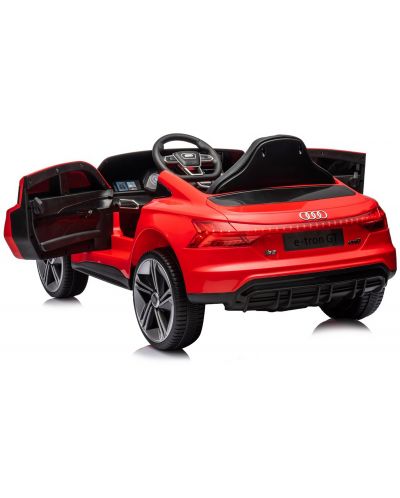 Chipolino - Audi e-Tron, cu scaun din piele, roșu - 6
