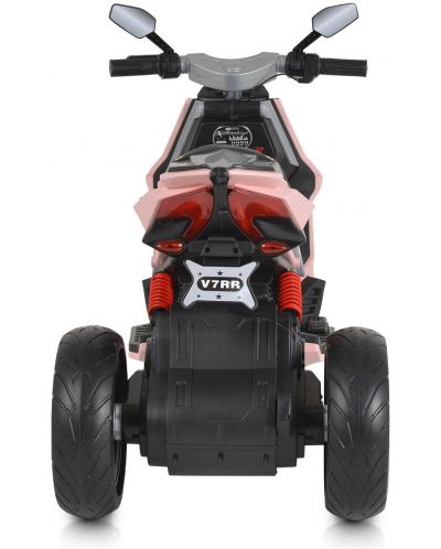 Moni Motocicletă electrică pentru copii  NAPOLI V7RR roz  - 3