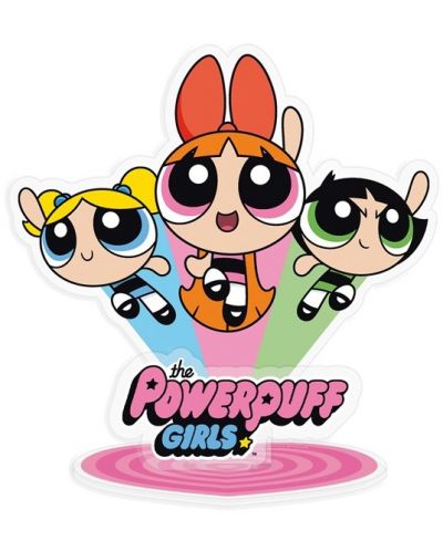 Figurină acrilică ABYstyle Animation: The Powerpuff Girls - Bubbles, Blossom and Buttercup, 10 cm - 1