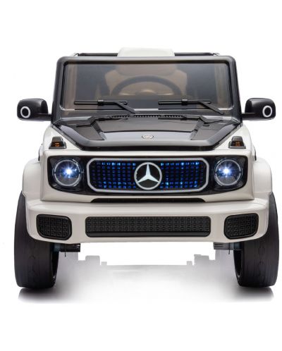 Mașinuță electrică jeep Chipolino - Mercedes EQG, alb - 2