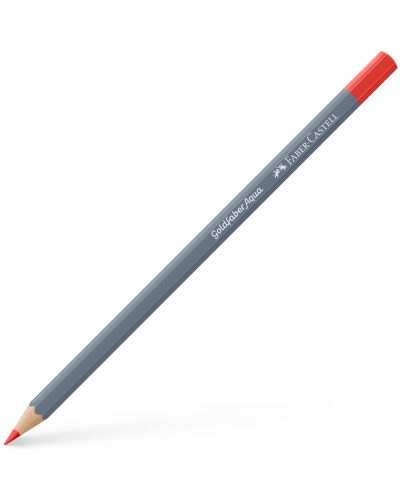 Creion acuarelă Faber-Castell Goldfaber Aqua - Roșu, 118 - 1