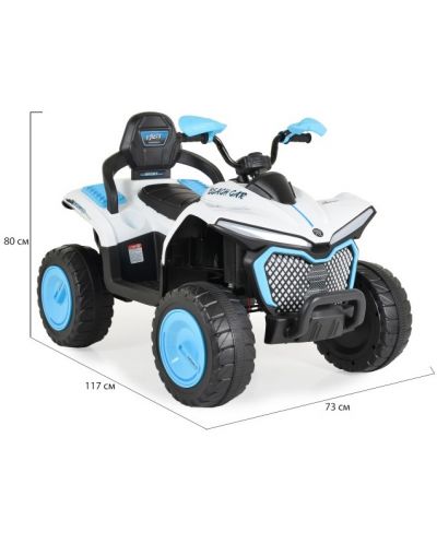 Buggy baterie Moni - Windy DLX-288, albastru - 8