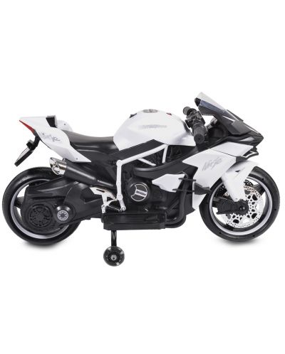Motocicleta cu acumulator Moni - Ninja Duo, alba - 7