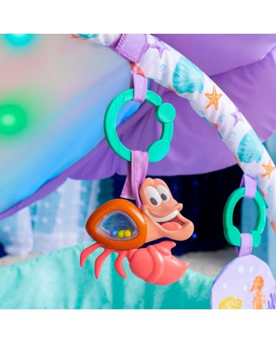 Gimnastică activă Bright Starts Disney Baby - The Little Mermaid - 8
