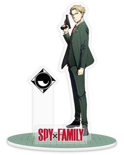 Figură acrilică ABYstyle Animation: Spy x Family - Loid Forger, 10 cm - 1