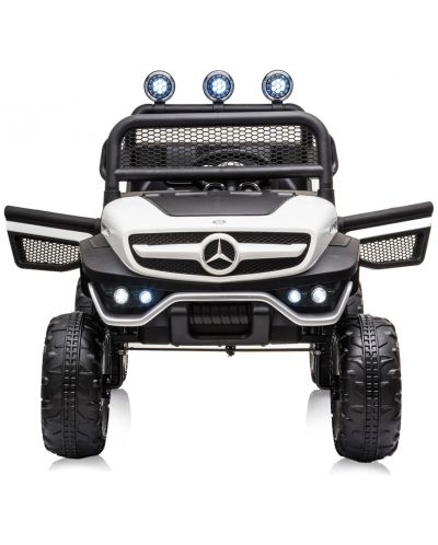 Mașinuță electrică jeep Chipolino - Mercedes Unimog, alb - 8