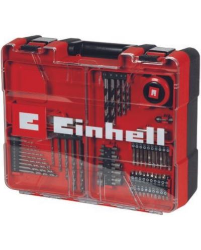 Mașina de găurit cu impact fără fir Einhell - Power X-Change TE-CD 18/2 Li-i, 2x2.0 Ah, cu 64 de piese - 5