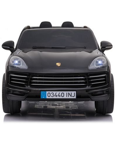 Mașină cu acumulator KikkaBoo - Licensed Porsche Cayenne S, negru - 2