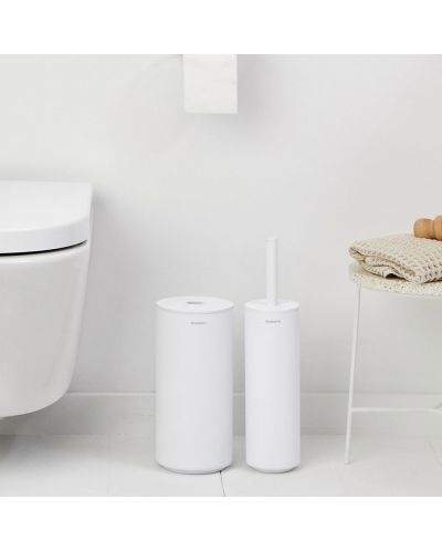 Accesorii pentru toaleta Brabantia - MindSet, alb, 3 piese - 2