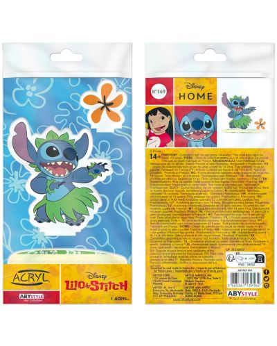 Figură acrilică ABYstyle Disney: Lilo & Stitch - Stitch, 9 cm - 3