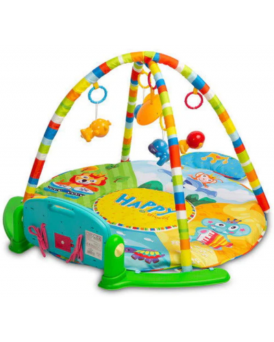 Saltea interactivă pentru gimnastică bebelușilor Caretero Toyz - Safari - 2