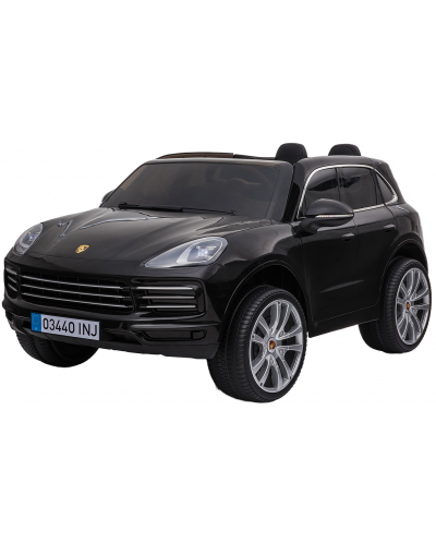 Mașină cu acumulator KikkaBoo - Licensed Porsche Cayenne S, negru - 1