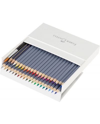 Creioane acuarelabile Faber-Castell Goldfaber Aqua - Set Studio, 38 culori - 2