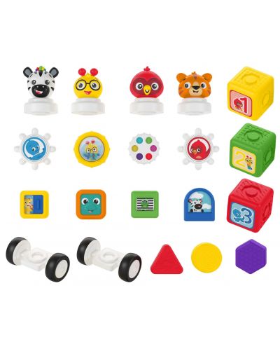 Jucărie activă Baby Einstein - Cuburi, Click & Create, 20 piese - 1